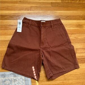 Aritzia Jaden shorts brown size 0